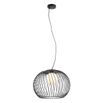 Lampa wisząca Clarisa MDM-3842-1 BK ITALUX